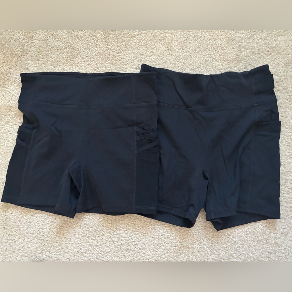Fabletics Black Athletic Shorts